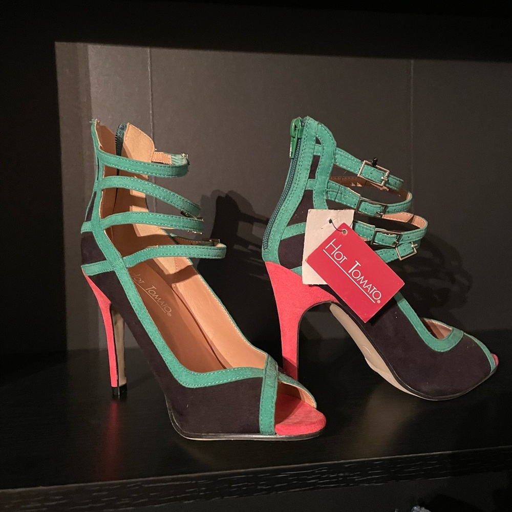 High heels, never worn